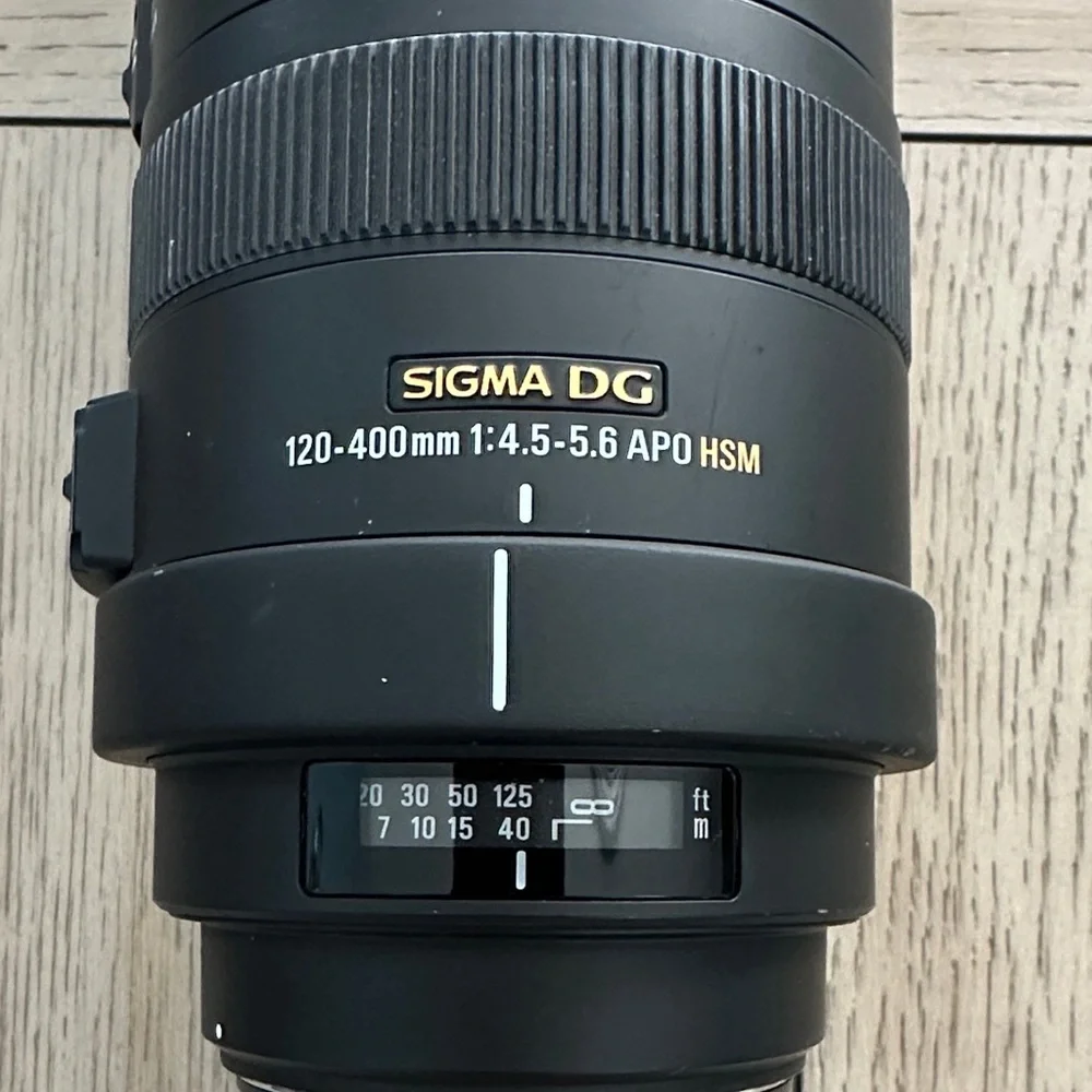 Sigma DG Lens with Optical Stabilizer in Black